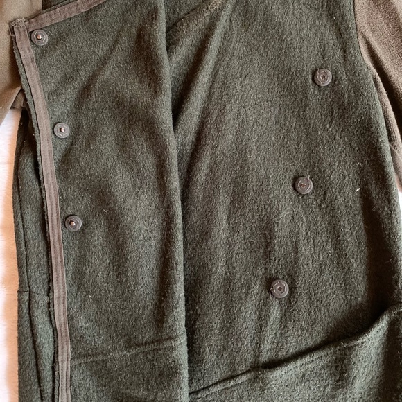 Free People Army Green Cardigan Lightweight Coat - Picture 5 of 10